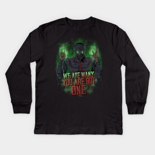 WE ARE MANY YOU ARE BUT ONE Kids Long Sleeve T-Shirt